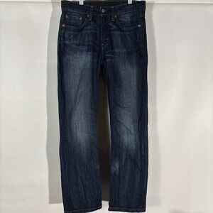 Levis 514 Jeans Men's 29x30 Blue Wash Straight Leg Denim Regular Fit Classic Vtg